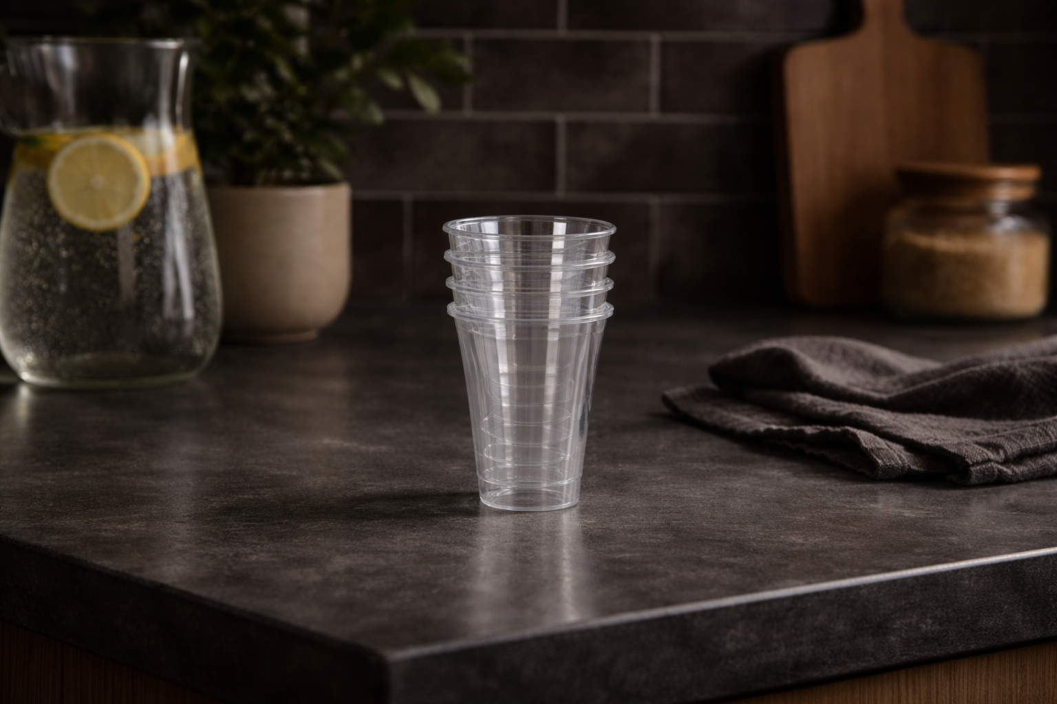 Sample Cups – Clear - Full Size – 1 3/8″ – 500Ct