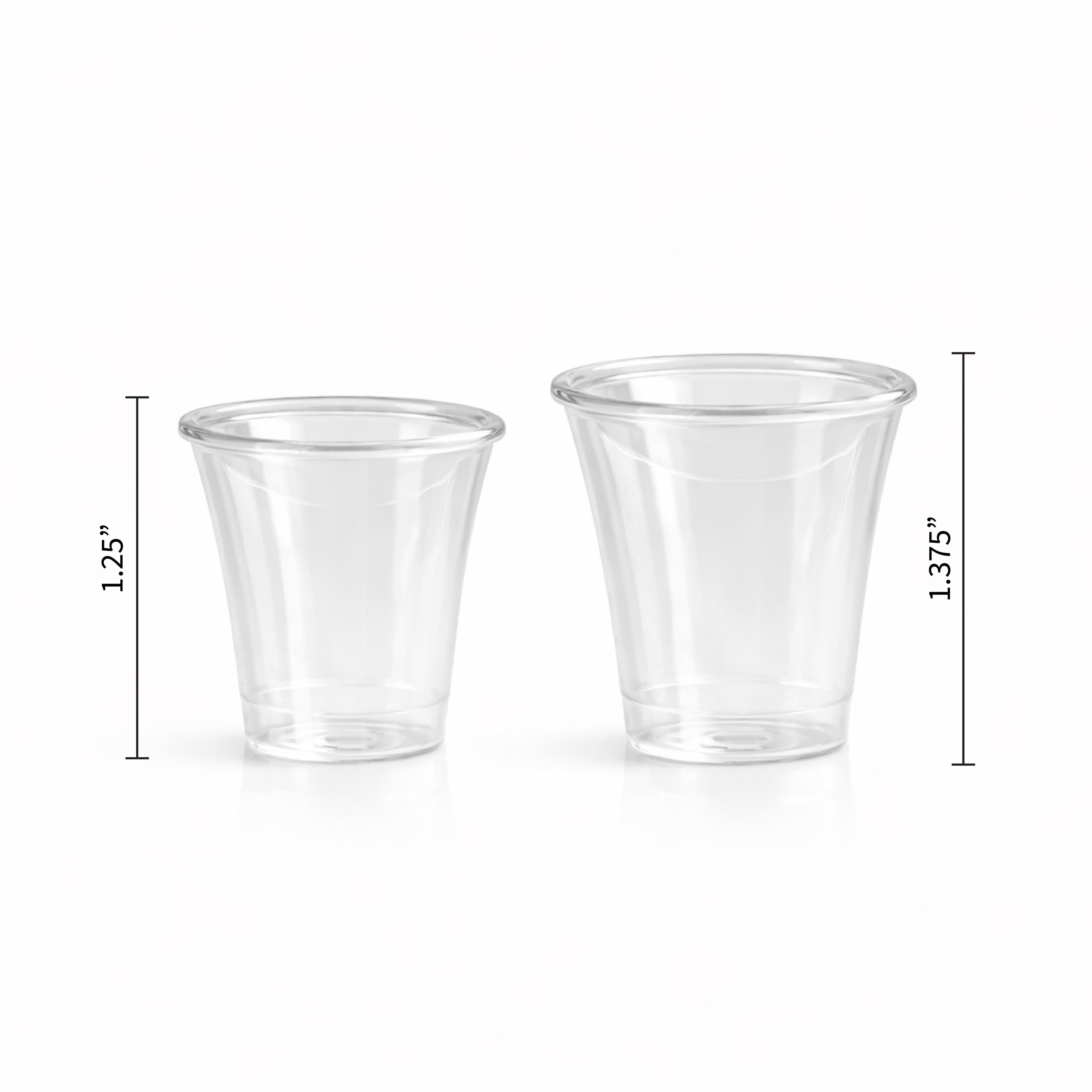 Sample Cups - Clear - Small 1 1/4″ - Master Case - 6000 Count