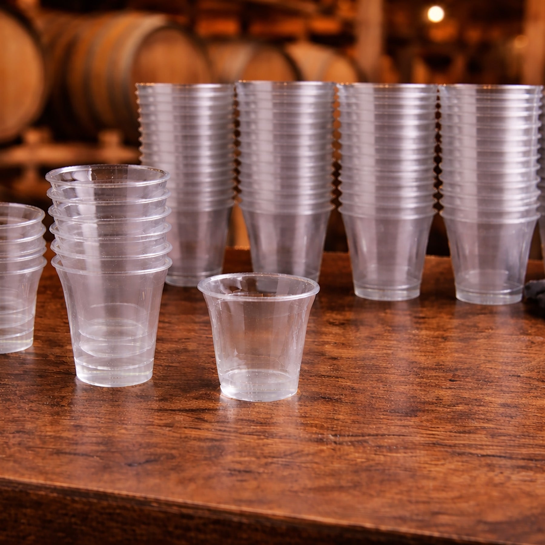 Sample Cups - Clear - Small 1 1/4" - 1000 Count