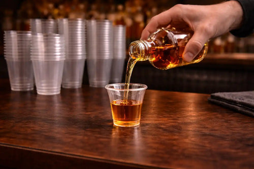 Sample Cups - Clear - Full Size - 1 3/8" - Master Case - 6000 Count